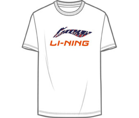 Unisex Sport T-Shirt Logo weiß - AHSQ451-1 M