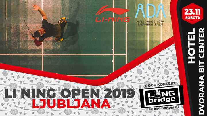 Li-Ning ADA Ljubljana open - 23.11.2019
