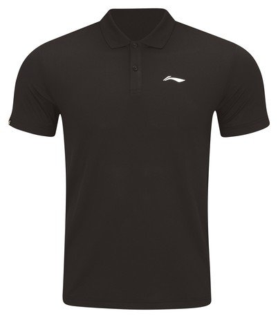Herren Sport-Poloshirt Teamline schwarz - APLR125-3 S = XS EU