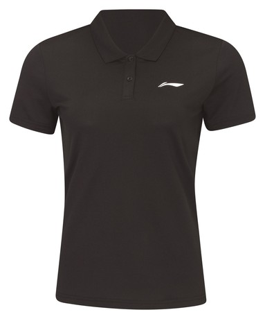 Damen Sport-Poloshirt Team-Line Schwarz - APLR126-3 L = M EU
