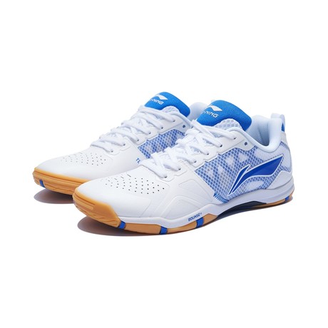 Unisex Tischtennisschuh Hawk Eye 2.0 Pro - weiß/blau - APPT009-1 EU 44 1/3 = US 10,5
