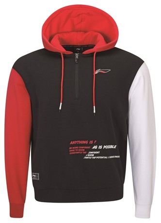 Unisex Culture Series Hoody black/red - AWDSD49-2 XL = L EU