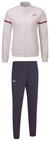 Damen Trainingsanzug Team Line weiß - AWES006-2 S = XS EU