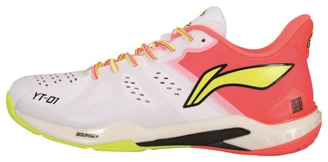 Unisex Badmintonschuh Wolke weiß/rot - AYAS028-4 EU 44 1/3 -US 10,5 -280 mm