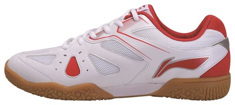 Herren Tischtennisschuh Hawk Eye - weiß/rot - APTP003-2 EU 39 = US 6,5