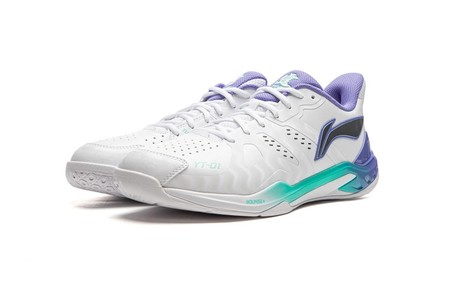 Unisex Badmintonschuh Wolke 2 - weiß - AYZU017-1 EU 43 2/3 -US 10 -275 mm