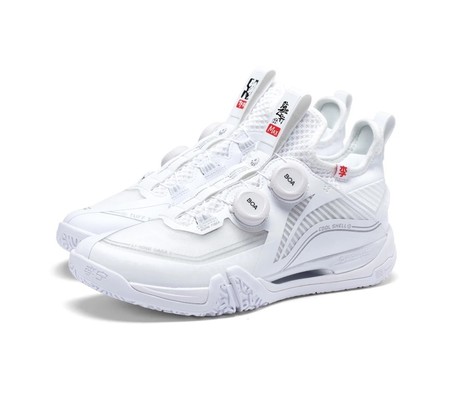 Unisex Badmintonschuh Saga 2 BOA Max - weiß - AYAT001-1 EU 40 1/3 -US 7,5 -250 mm 