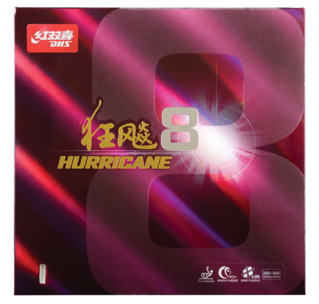 DHS Hurricane 8 Srednja 40 2,2mm črna - DXDJ966-5